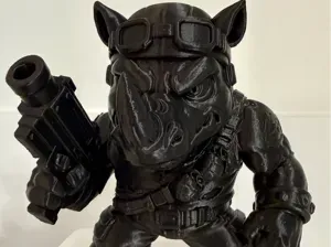 TMNT Rocksteady chibi
