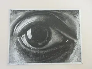 The Eye by Escher - HueForge