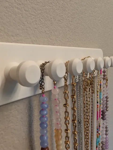 Necklace and Cable Organizer - Command Strip Mount — Image 2 of 8