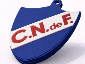 Nacional de Montevideo Llavero Abrelatas Futbol 3D