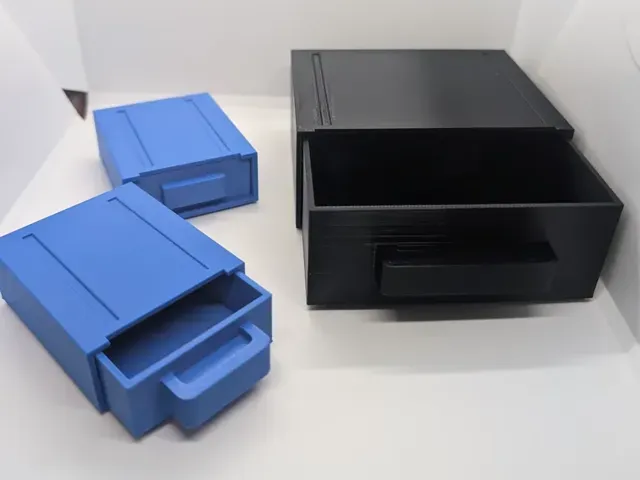 Modular Sliding Drawer – Fully Parametric Box