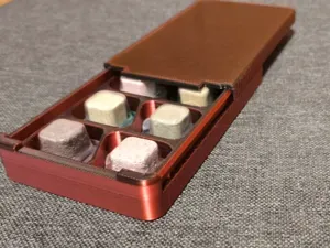 Waterdrop Capsule Travel Box–Slide Lid Locking