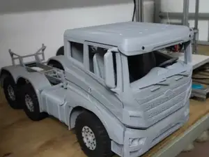 10比例六驱卡车,半挂卡车,打印RC卡车10 scale 6-wheel drive truck