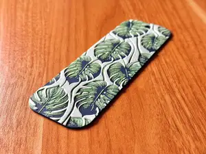 Monstera Leaf Bookmark Tropical Gift for Readers