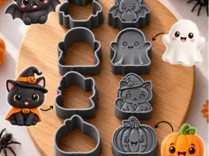 Ejetores de brigadeiro halloween