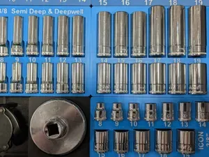 Gridfinity ICON 3/8" Metric Socket Organizer