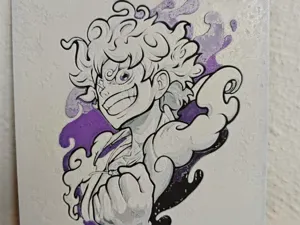 Hueforge Luffy (Gear 5)