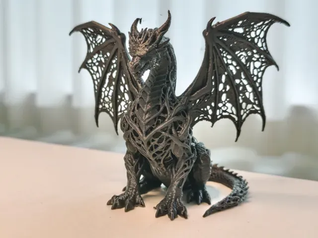 Yggdrasil - Voronoi Root-Weave Dragon