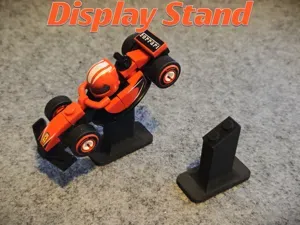 Display Stand for F1 collectible mini Race Cars