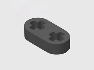 Beam 2 x 0.5 with Axle Holes (41677 / 44862)