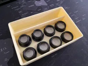 Magnifying Glass Lens Box Gridfinity