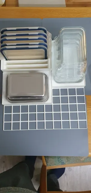 Gridfinity for rectangular IKEA 365 containers — Фото 7 из 9
