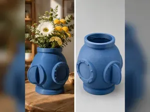 Mechanical Gear Flower Vase