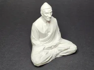 Meditating Buddha - High-Detail 3D Print Model