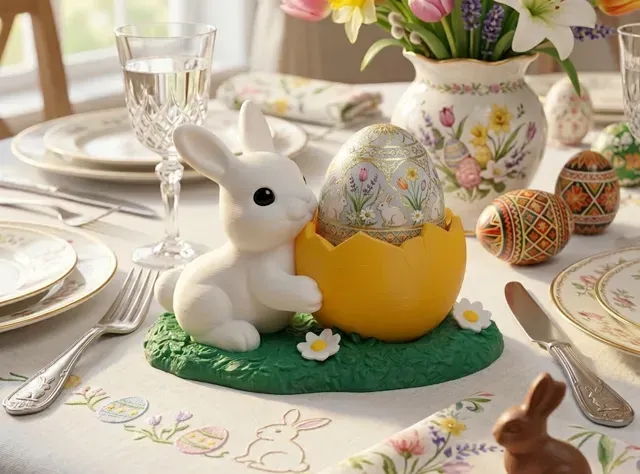 Spring Bunny Egg Holder Easter Bunny Egg Holder — Фото 2 из 4