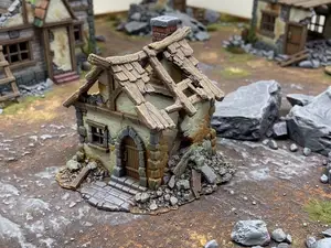 Small ruined cottage - DND terrain