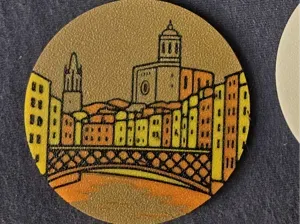 Girona posavasos