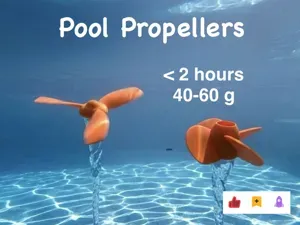 Pool Propellers - boat and plane versions