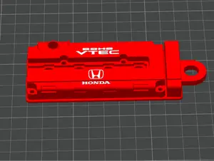 VTEC Valve cover keychain