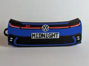 VW Polo GTI 2025 Keychain with customizable plate!