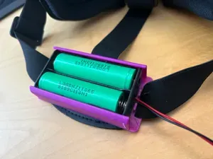 Head-Strap-Mount for 2s 18650 Box for EV800D(M)