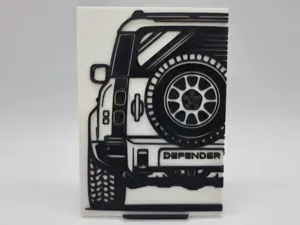 2D Wall Art Land Rover Defender L663