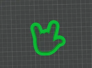 Love you ASL Cookie Cutter