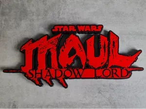 Star Wars Maul Logo / Sign