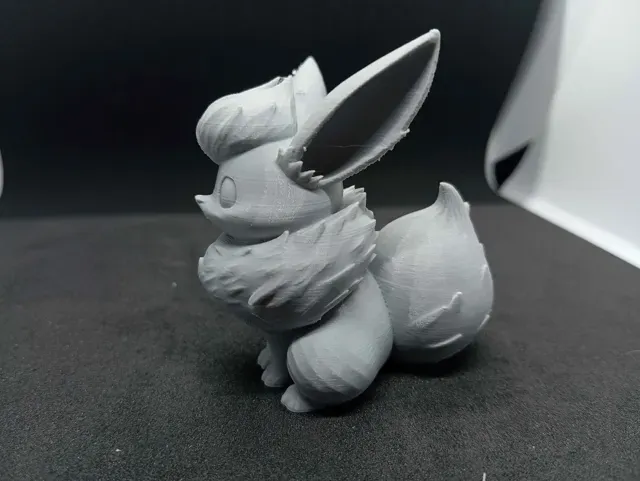Flareon Figure Pokemon Fanart Creature Toy Kids — Фото 5 из 8