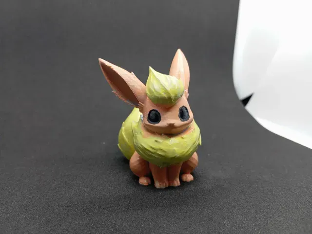 Flareon Figure Pokemon Fanart Creature Toy Kids — Фото 8 из 8