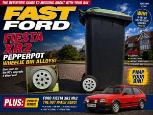 UK Wheelie Bin Ford XR2 "Pepperpot" wheel covers