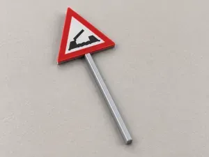German Sign VZ 101-55 Opening Bridge - 6 Scales