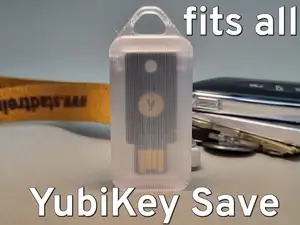 YubiKey Safe Keychain Case