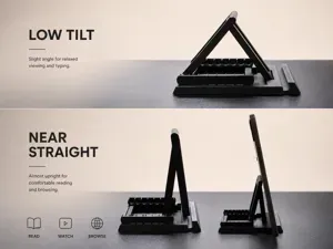 Modular iPad Stand – Upright, Low-Cost for Tablet