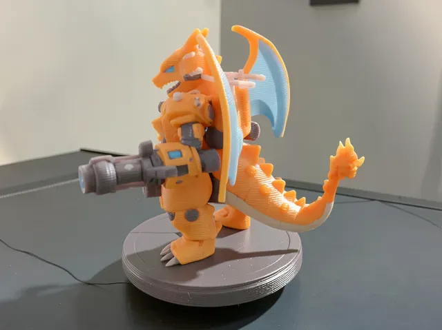 Robot Mecha Charizard Pokemon | AMS & No AMS — Фото 5 из 6