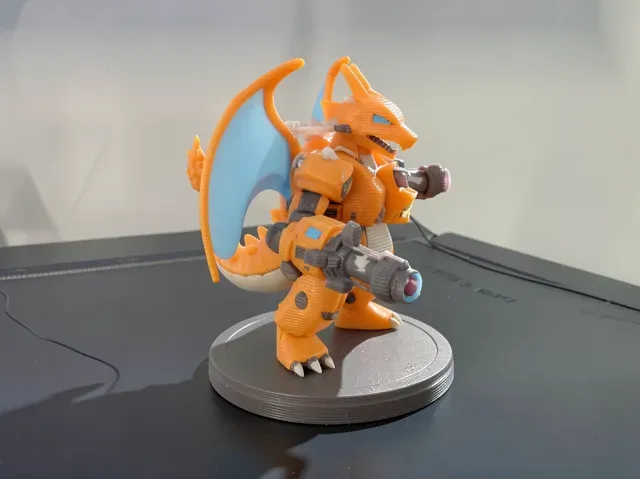 Robot Mecha Charizard Pokemon | AMS & No AMS — Фото 3 из 6