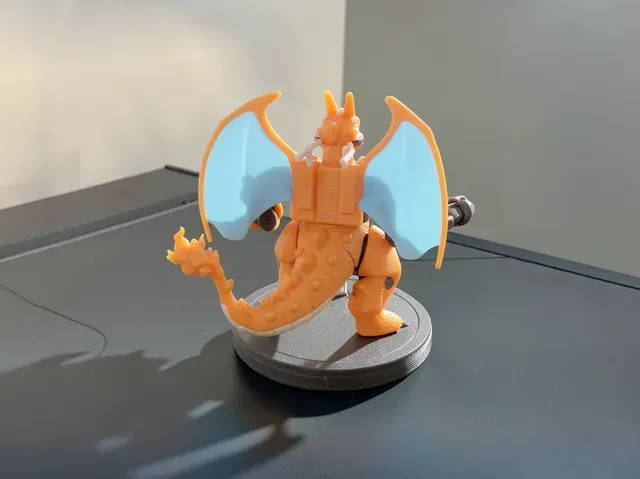 Robot Mecha Charizard Pokemon | AMS & No AMS — Фото 4 из 6