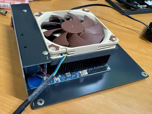Odroid H4, H5 92mm fan mount