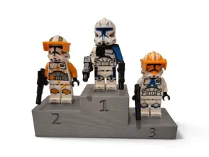 Olympic Podium Minifigure Stand