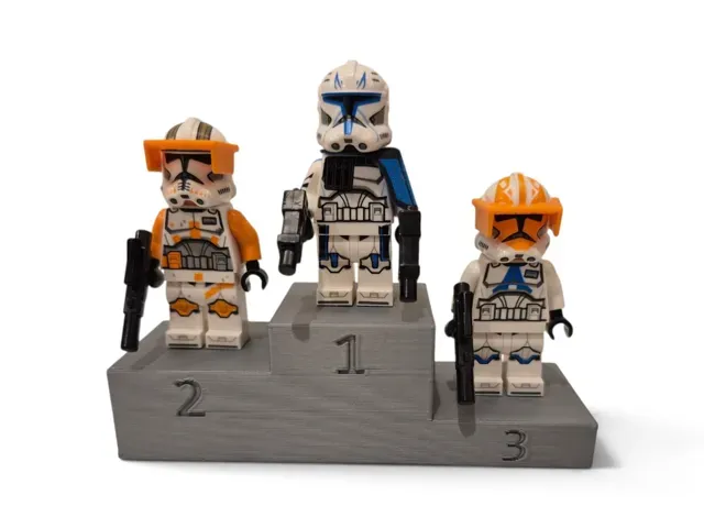 Olympic Podium Minifigure Stand