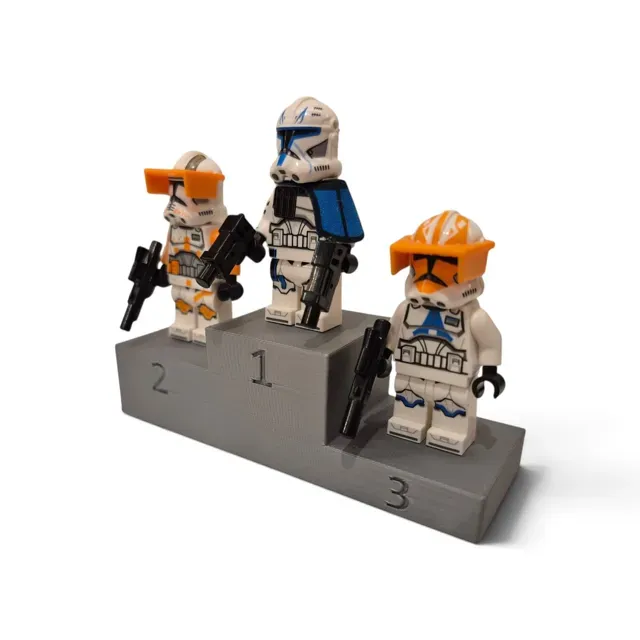 Olympic Podium Minifigure Stand — Фото 3 из 5