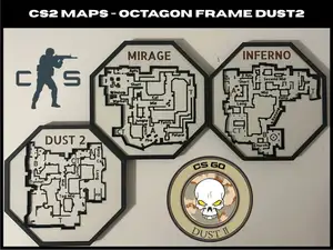 Cs2 Maps Frame - Dust2