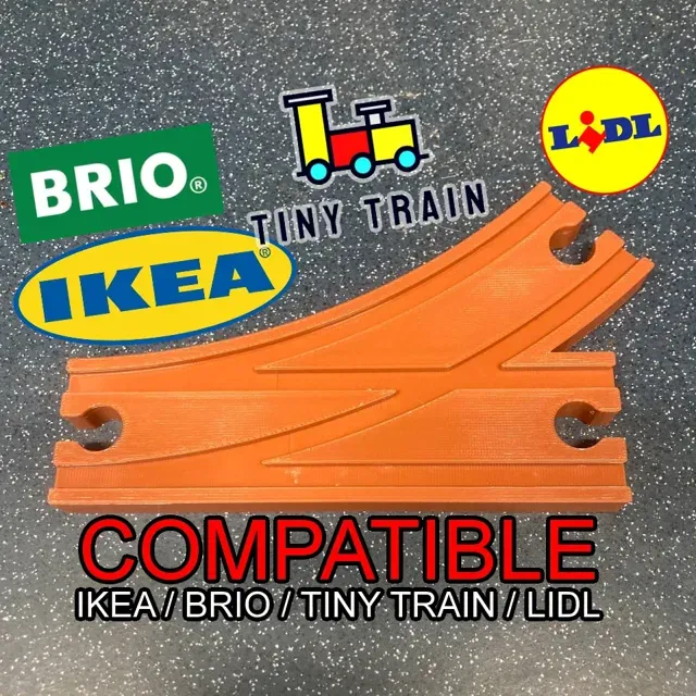 Brio / IKEA / Lidl train track - Y Splitter — Фото 2 из 5