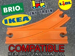 Brio / IKEA / Lidl train track - Y Splitter