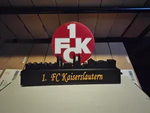 1. FC Kaiserslautern with skyline Kaiserslautern