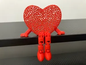 Articulated Voroni Valentine's Heart
