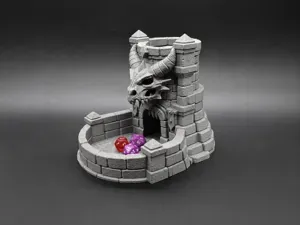 Dragon Skull Dice Tower - RPG DnD TTRPG