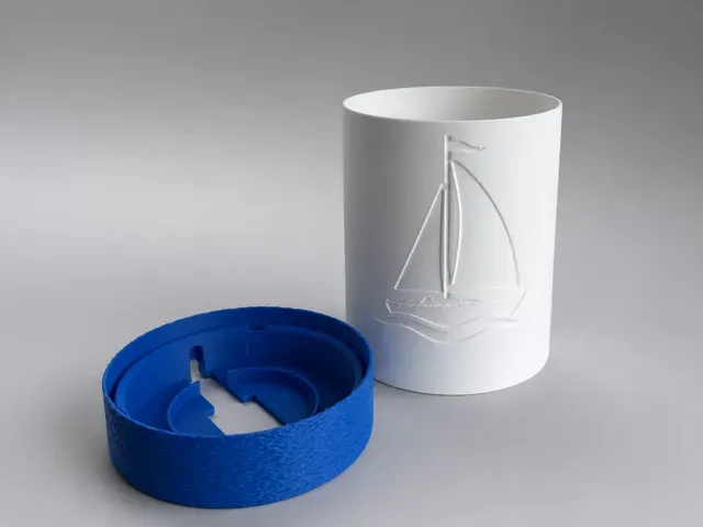 Sea Breeze - Sailboat Tealight Holder & LED Lamp — Фото 3 из 6