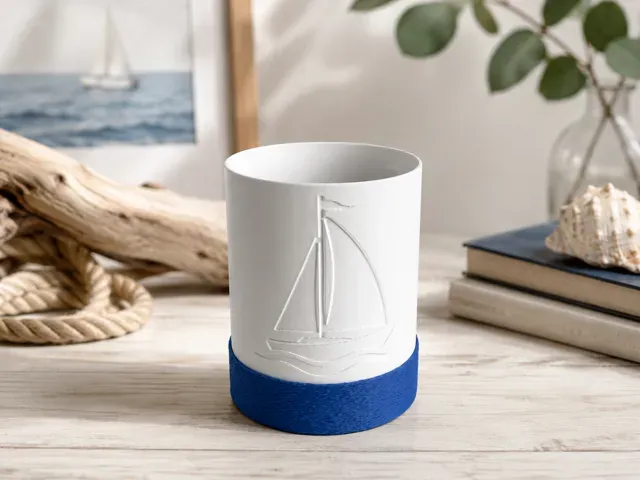 Sea Breeze - Sailboat Tealight Holder & LED Lamp — Фото 2 из 6
