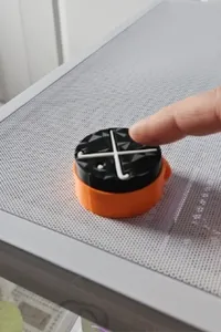 Field Hockey Stick Ball Clicker Fidget Keychain